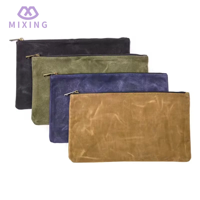 Verktygspåse i vaxad canvas